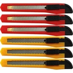 Utility Knife Box Cutter Retractable Blade Snap Off Razor Safety Lock 5". Fixed Price $7.89.