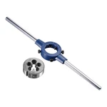 Uxcell Round Die Stock Handle Wrench Set, 1/2-13 Unc, Blue. Fixed Price $32.83.