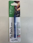 1/16" Pin Punch Dasco #592-0 New Package 4.5". Fixed Price $7.99.