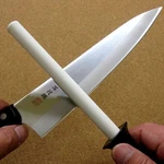 Japanese Kitchen Knife Ceramic Sharpening Stick Whetstone #800-#1000. Fixed Price $80.00.