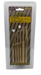 6PC Solid Brass Punch Set Center And Pin Non Sparking 5-3/4 Long Chisel. Fixed Price $18.99.