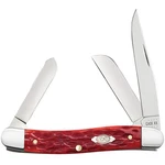 Case Xx Knives Medium Stockman - Dark Red Bone Cs Peach Seed Jig 6318 (3195. Fixed Price $73.99.