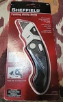 1282 Gadget Folding Lock Back Utility Knife, Compact Box Cutter With Bac.... Fixed Price $15.71.