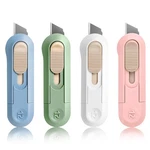 4 Psc Box Cutter,retractable Opener, Package Easy Slide Retractab.... Fixed Price $8.79.