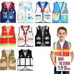 Geyoga 10 Pcs Kids Community Helper Dress Up Vest Career Cosplay 3-5 Years. Fixed Price $34.16.