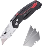 Retractable Box Cutter Folding Utility Knife + 3 Extra Blade Storage Handle. Fixed Price $12.49.