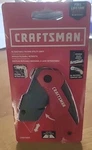 Craftsman Folding Utility Knife With Storage Includes 3 Blade Retractable New. Fixed Price $10.95.