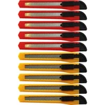 10 Bulk Box Cutter Hobby Retractable Utility Knife With Strong Snap Off Blades. Fixed Price $8.25.