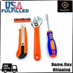 4 Pcs Retractable Wrench & 11-IN-1 Ratcheting Screwdriver Set Combo-usa Fulfill. Fixed Price $18.91.