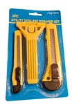 Utility Scraper Set With Glass Pc # 34866 New. Fixed Price $8.99.