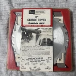 Craftsman Kromedge Professional 8" Dado Set 9 32475 Nos. Fixed Price $45.99.