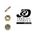 (set Of 6) Caterpillar Forklift GP30 7AM Drive Axle Bolt & Nuts. Fixed Price $149.99.