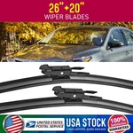 26" * 20" East Forest Original Wiper Blades, 1 Pack New Free Shipping Usa. Fixed Price $16.99.