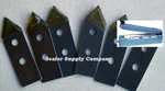 Six Pk (6) Cutter Blades For Manual Impulse Sealers W/ Sliding Usa. Fixed Price $29.00.