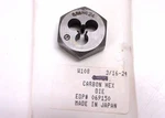 Nos! Procut 3/16"-24 Nc Hexagon Threading Die, 1", 069150. Fixed Price $5.99.