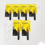 6 Stanley 13 Point 9MM Quick Retractable Blade Snap Knife Black/yellow. Fixed Price $24.99.