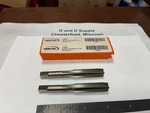 **lot Of 2**, Hertel 77430221, 7/16-20, Straight Flute Plug Tap, H3, 4FL, Hss. Fixed Price $12.95.