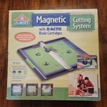 Vintage Elmer Magnetic Cutting System With X-acto Blades 12X12 Complete X7901. Fixed Price $49.99.