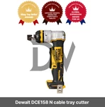 Dewalt 20V 18V Cable Tray Cutter Wire Mesh Steel Cutting DCE158 Bare Tool. Fixed Price $435.79.