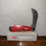 Case Xx American Red Hawkbill Pruner Knife. Fixed Price $225.00.